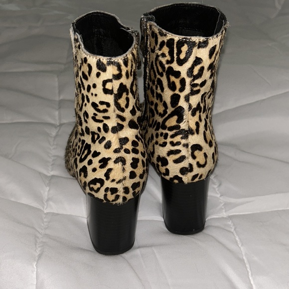 Halogen leopard print booties - Picture 3 of 6